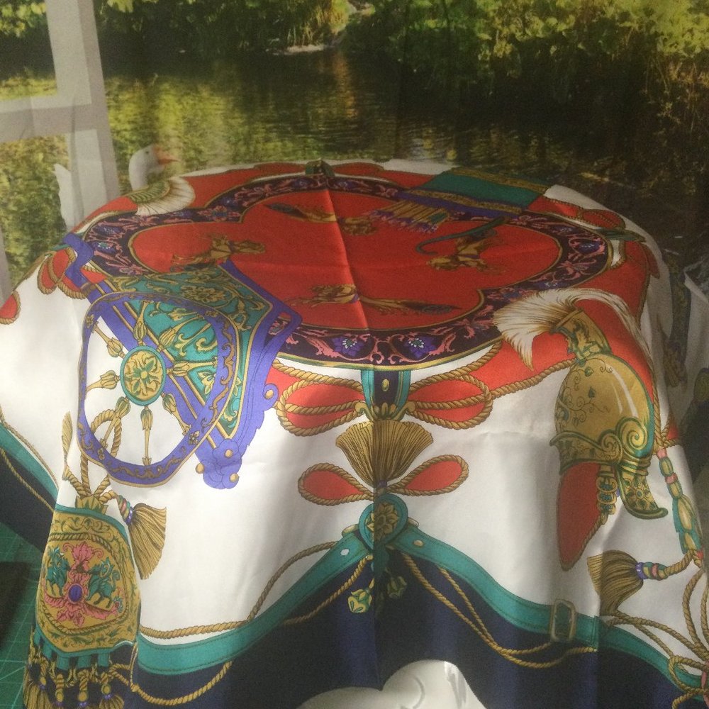 Stunning designer inspired square scarf